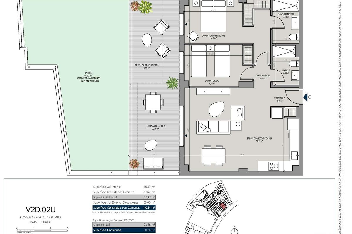 3-Bedroom Ground Floor Apartment in Manilva