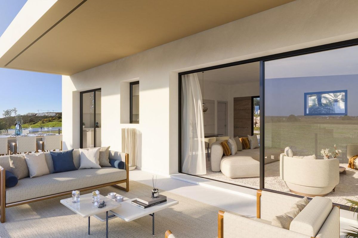 Town house exterior in Estepona Golf