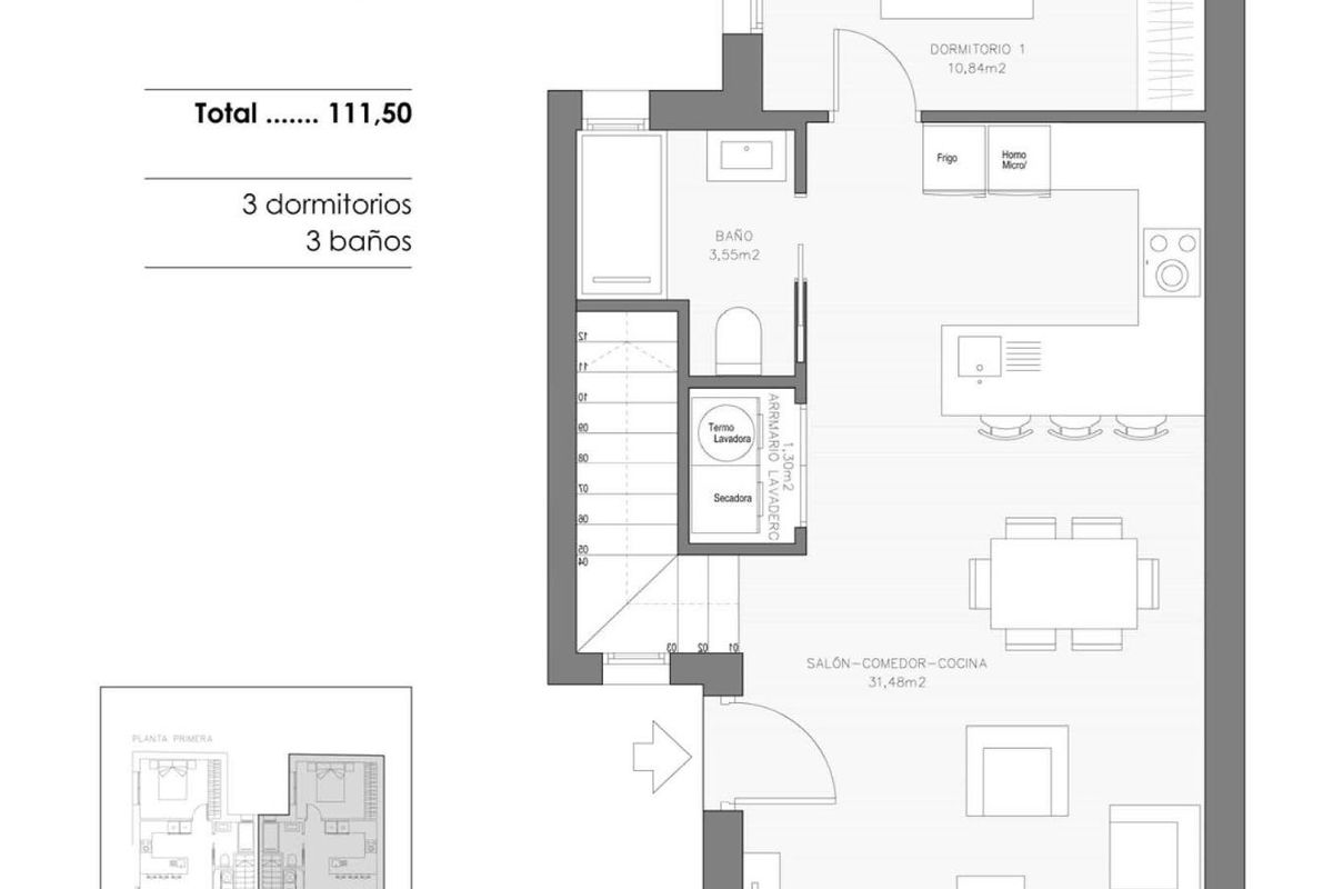 Exterior view of Benejúzar duplex