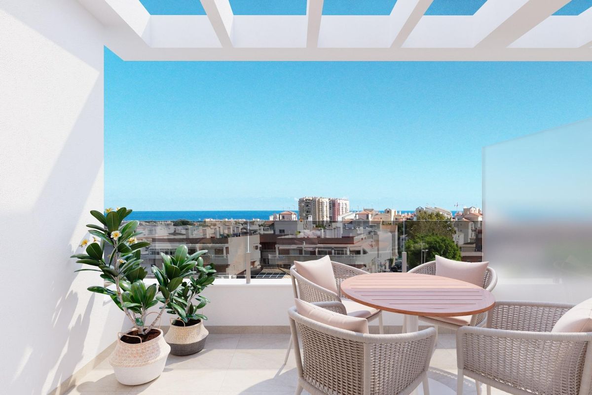Spacious living room with terrace access
