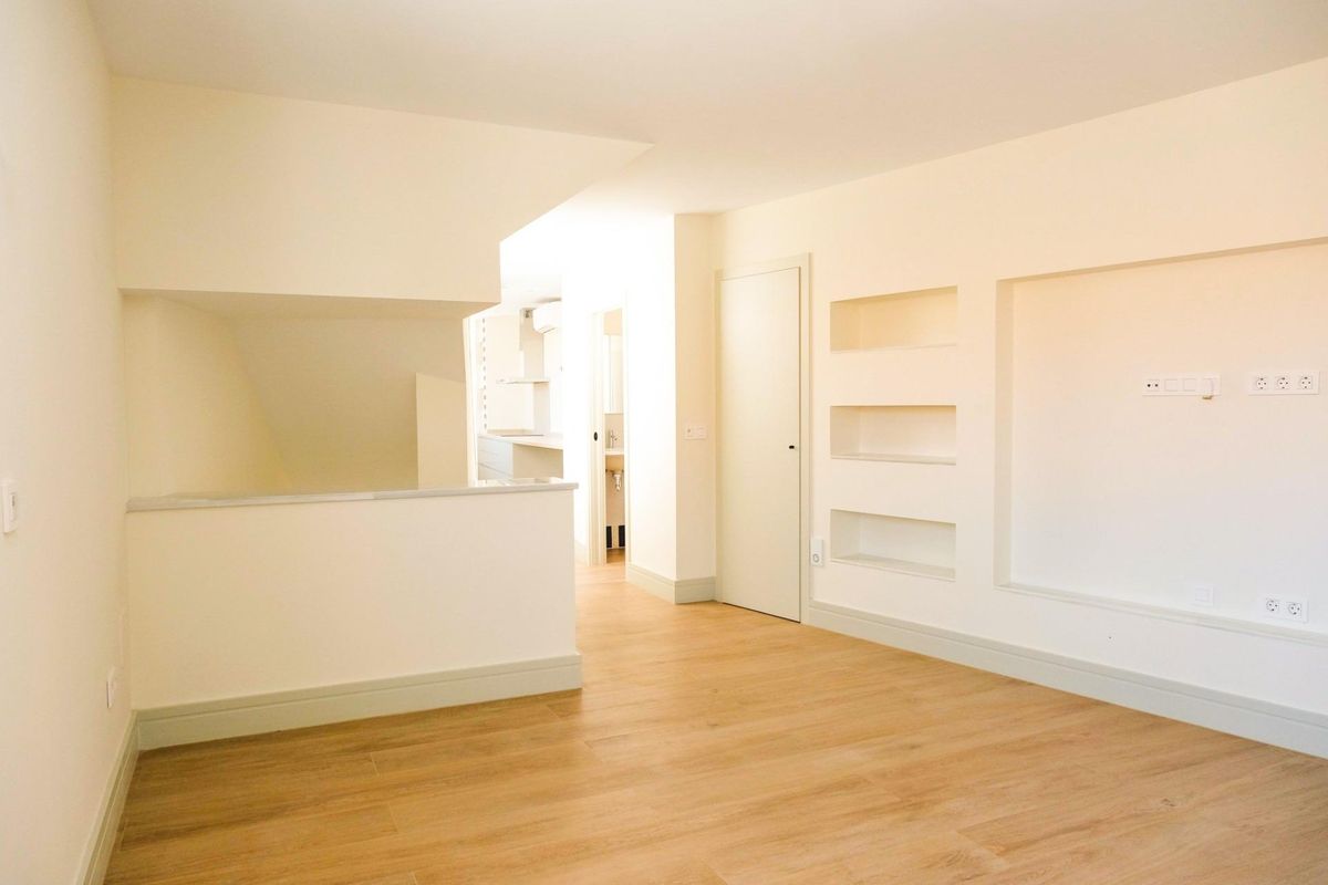 Blick von der Terrasse auf das Meer in La Malagueta