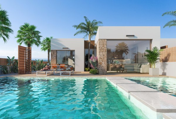 Villa mit Meerblick in Los Alcazares