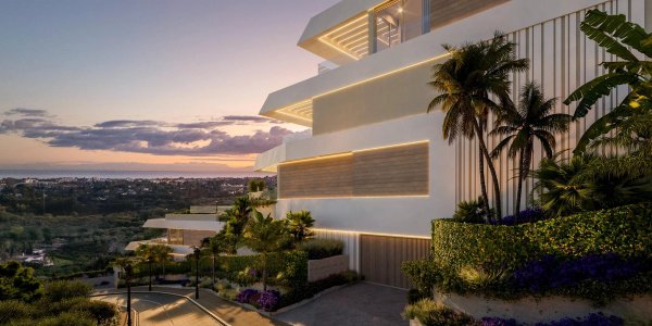 Penthouse in Benahavís with sea views