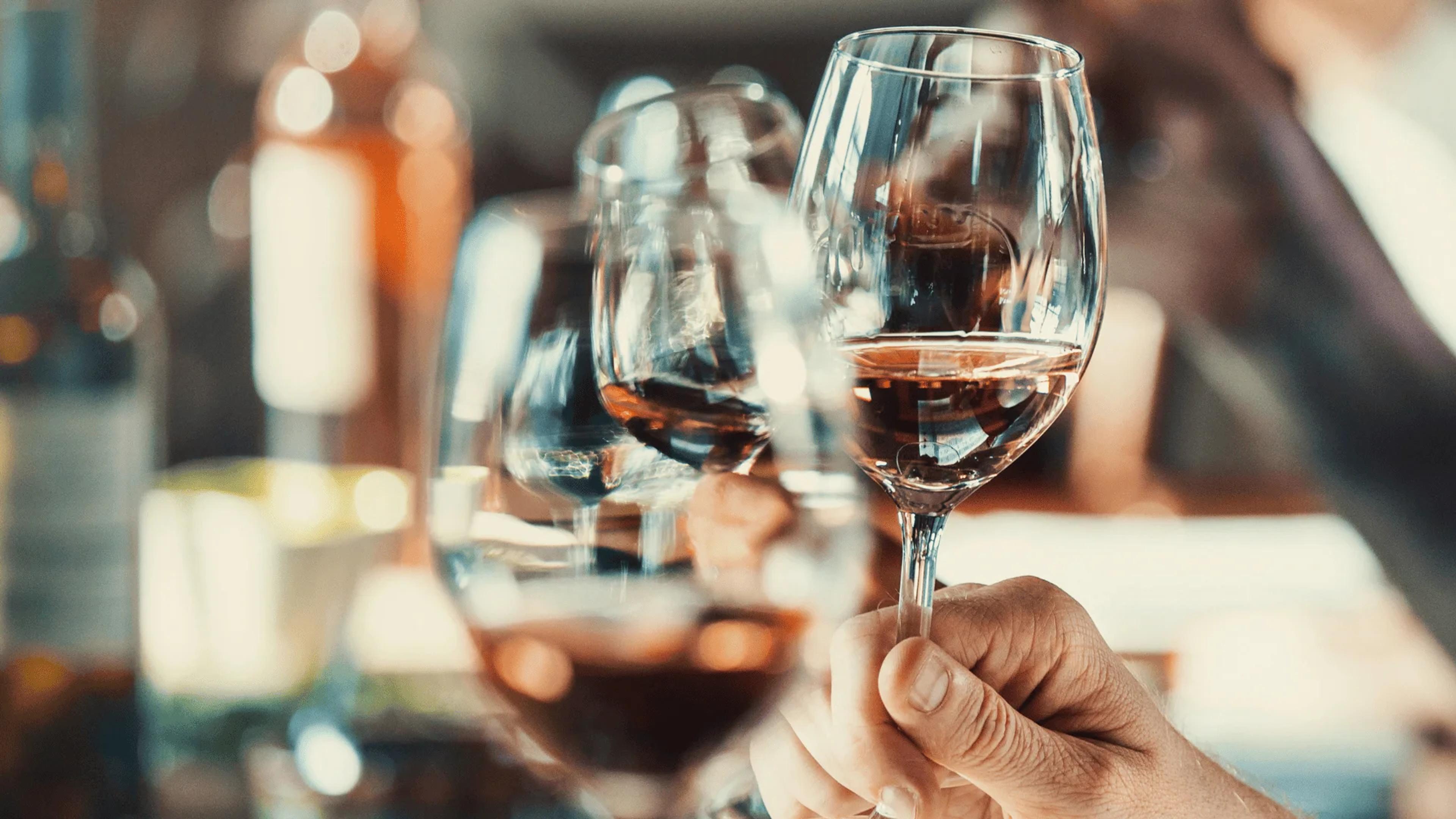 Calici in degustazione