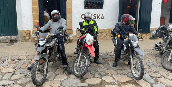 Motorcycle tour in Villa de Leyva