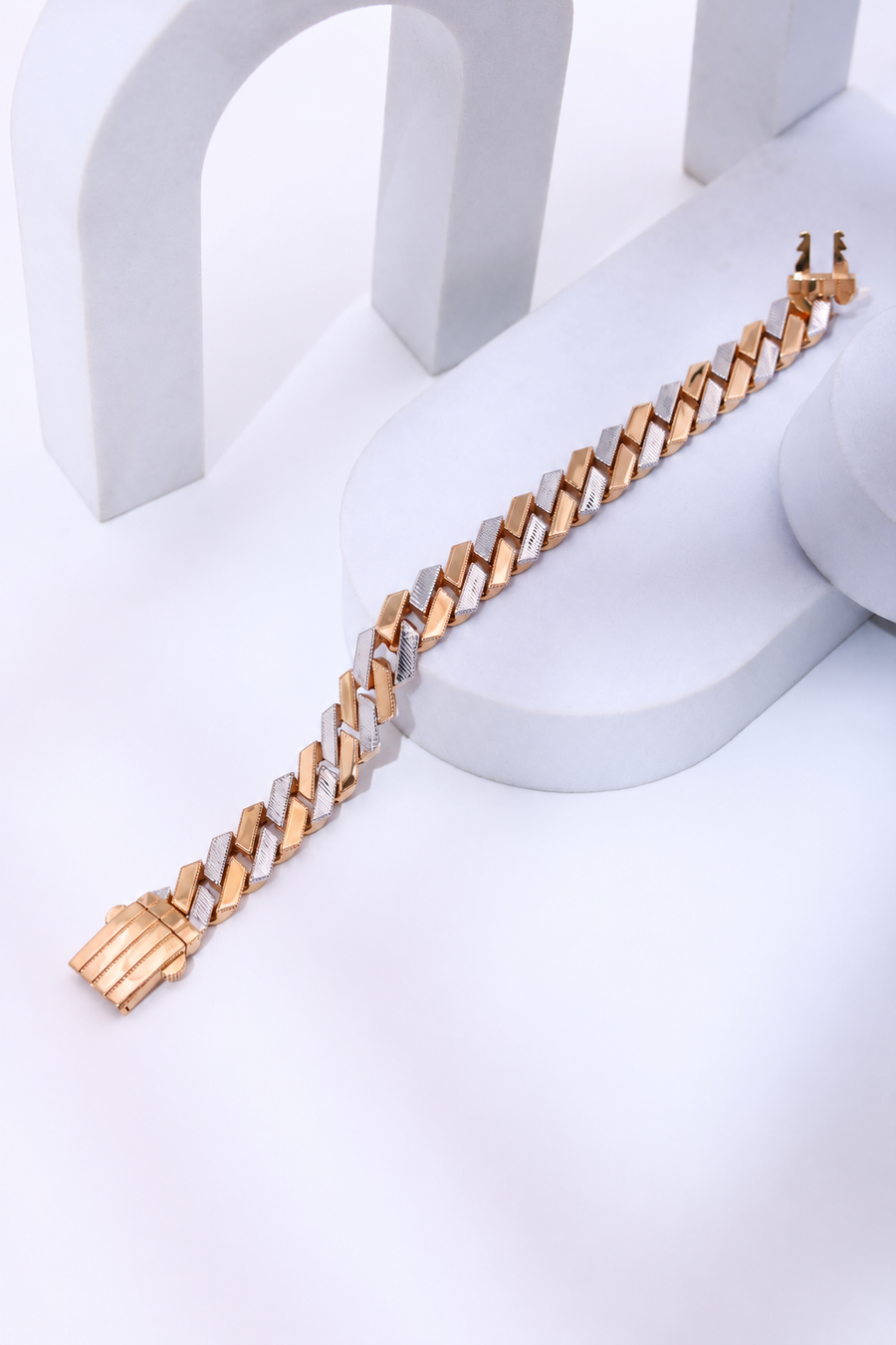 Luxury Two-Tone Bracelet
