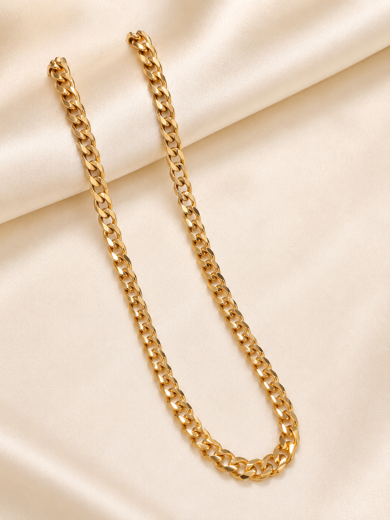 Classic Gold Cuban Link Chain