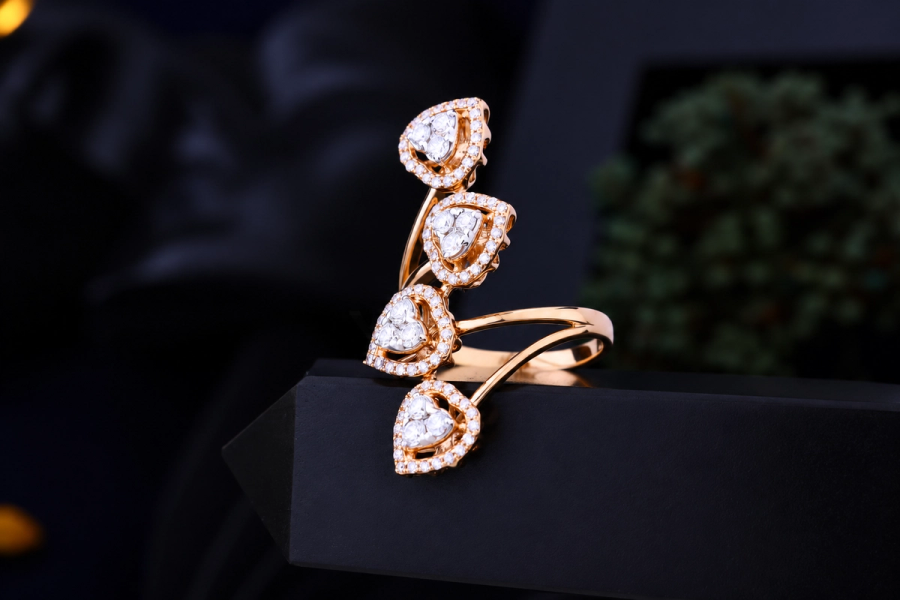 Luxury Open Diamond Ring