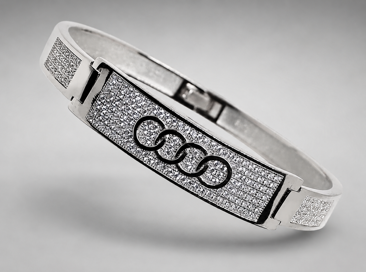 CZ Pavé Openable Kada
