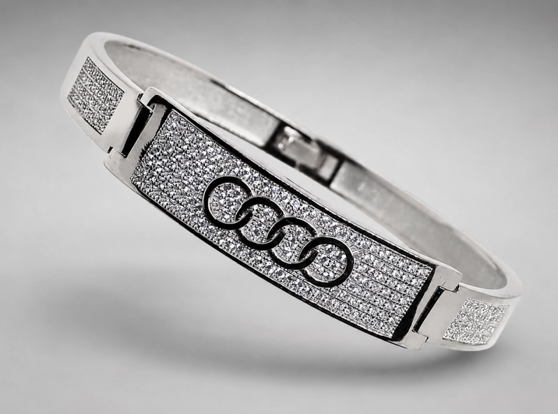 CZ Pavé Openable Kada