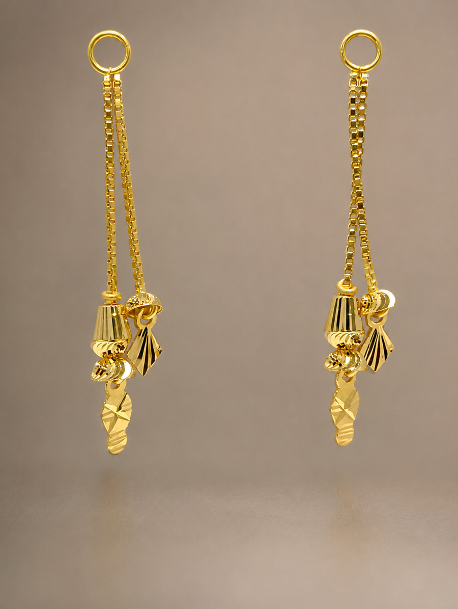 Long Chain Drop Earrings