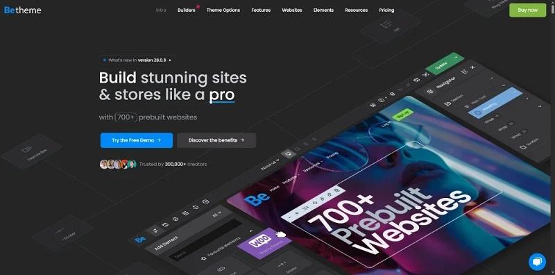 Betheme wordpress theme