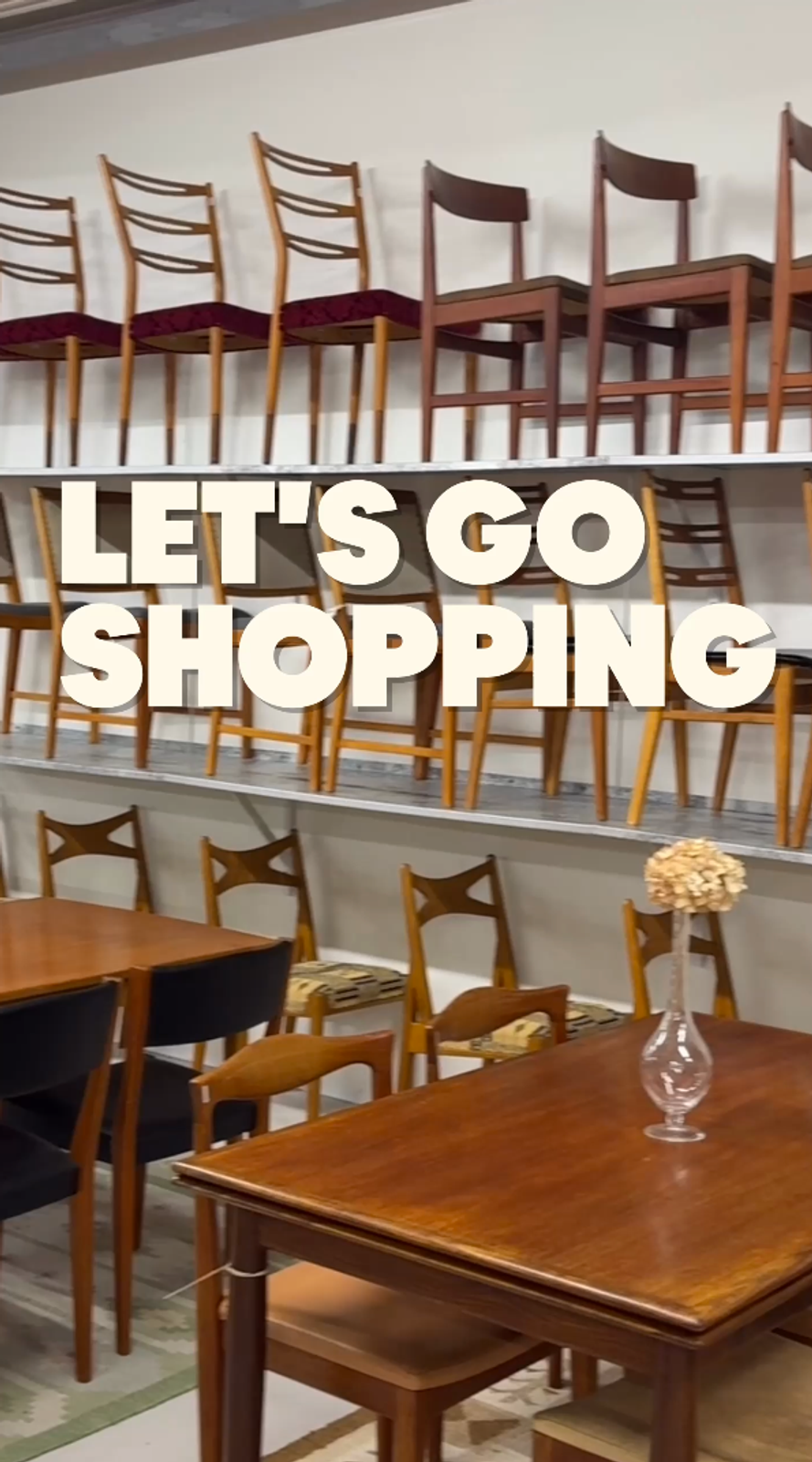 I flew *14000km* to spend an *irresponsible amount* of money on old furniture