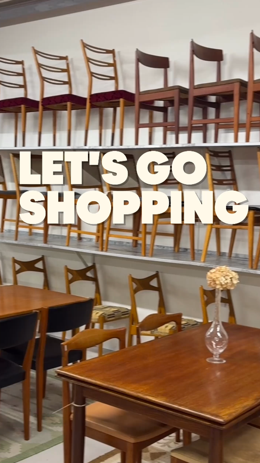 I flew *14000km* to spend an *irresponsible amount* of money on old furniture