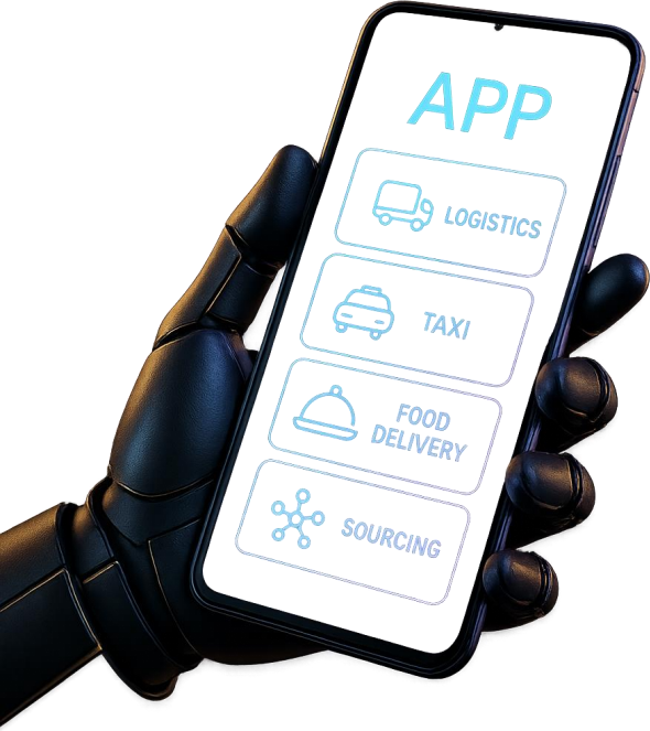 A phone showing the Shipay app interface