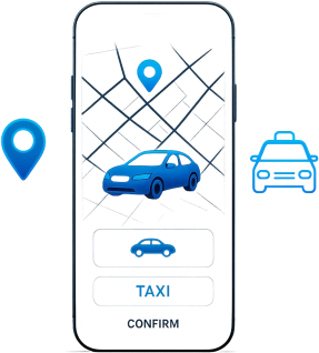 Shipay mobility illustration with local movement icons
