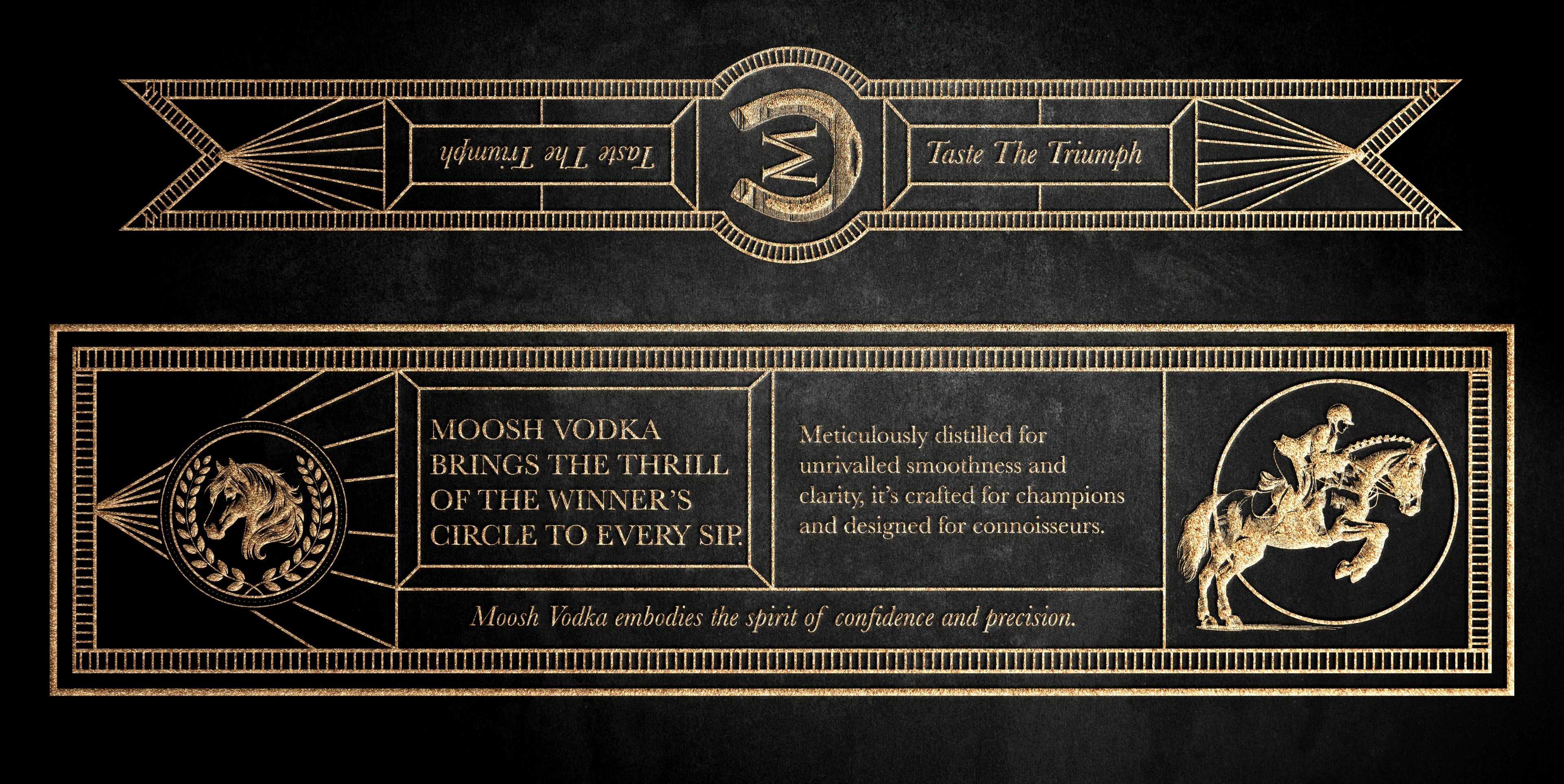 Moosh Vodka Labels