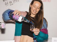 Robyn Smith of rum et al. presenting rums at Boston Rum Week