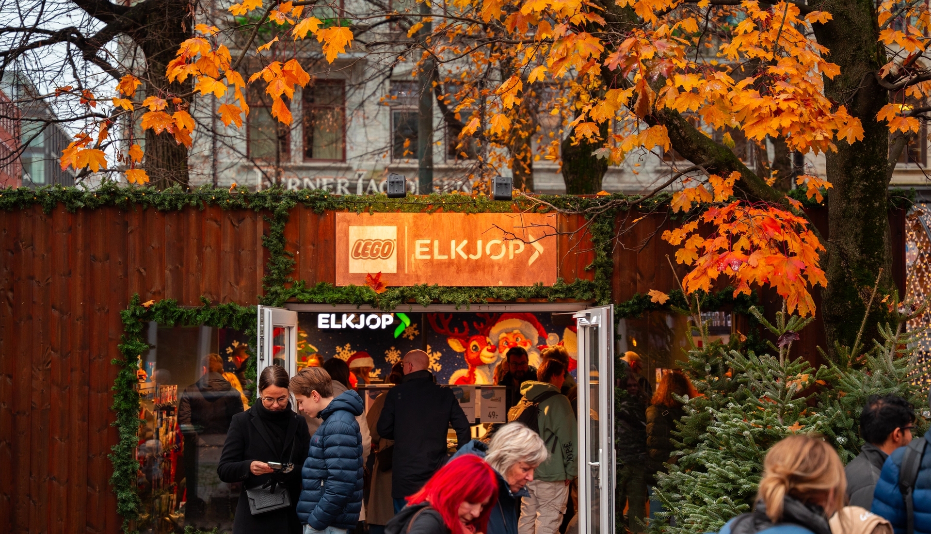 Elkjøp og Lego bod på Jul i Vinterland.