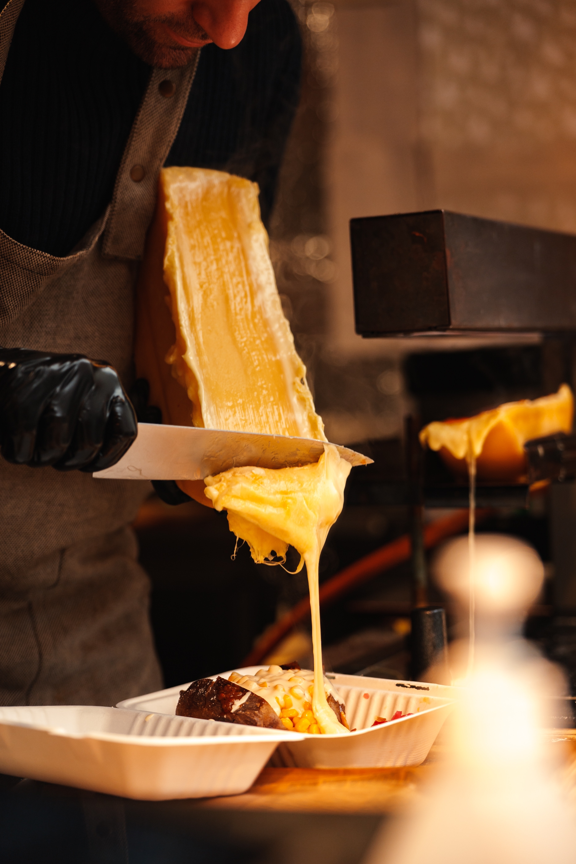 Raclette på Jul i Vinterland.