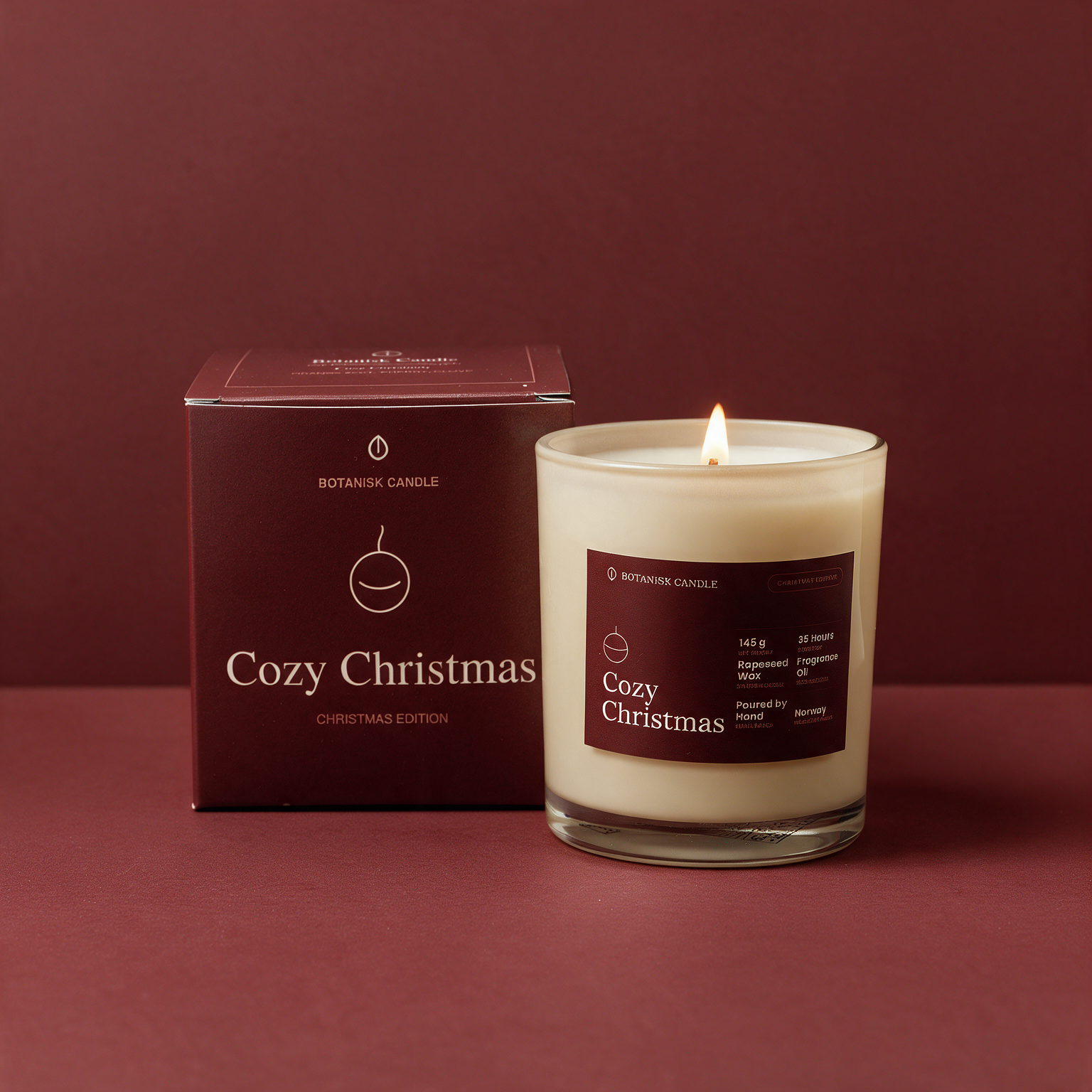 Botanisk Candles på Jul i Vinterland.