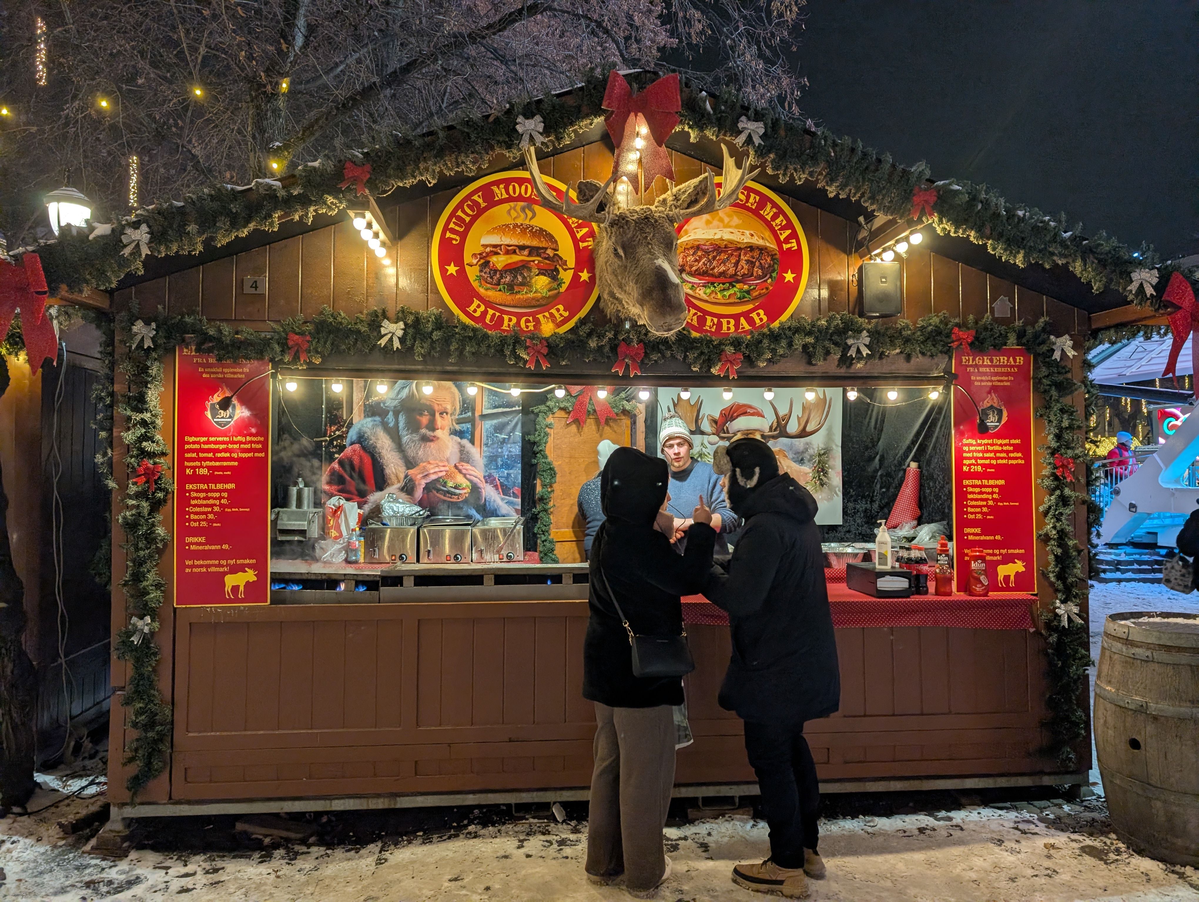 Bekkereinan på Jul i Vinterland.