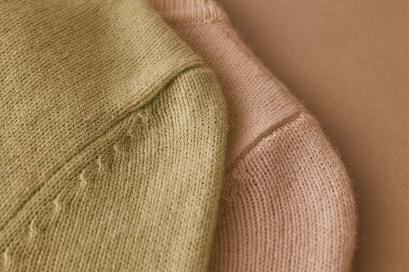 Scanlan Theodore cashmere with close detailed view of fabrics texture.