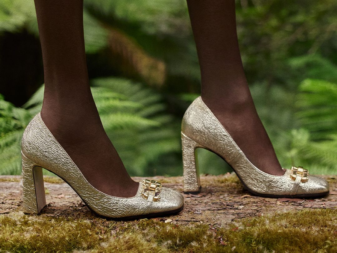 Halcyone - Pink Short Heels Women Shoes Online in Australia
