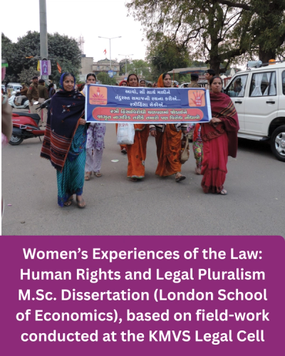 Women’s Experiences of the Law: Human Rights and Legal Pluralism 