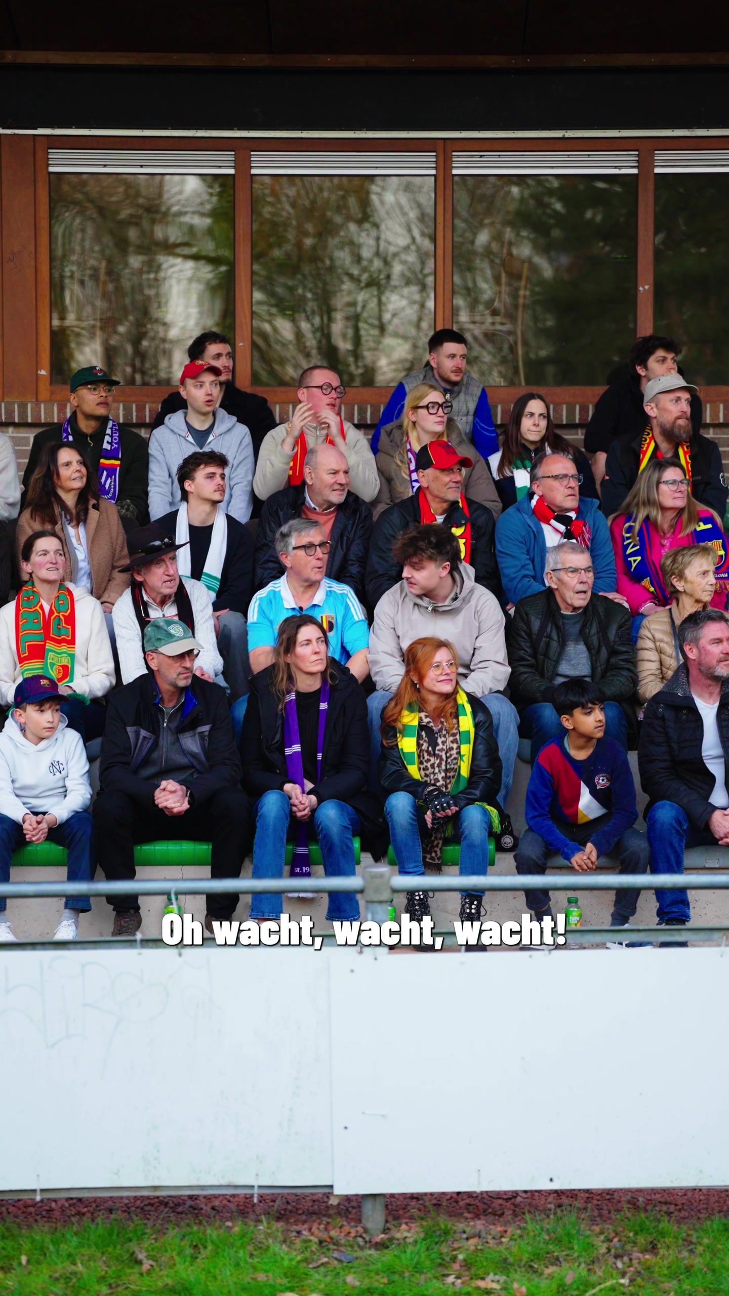 Video: Supporters op de tribune