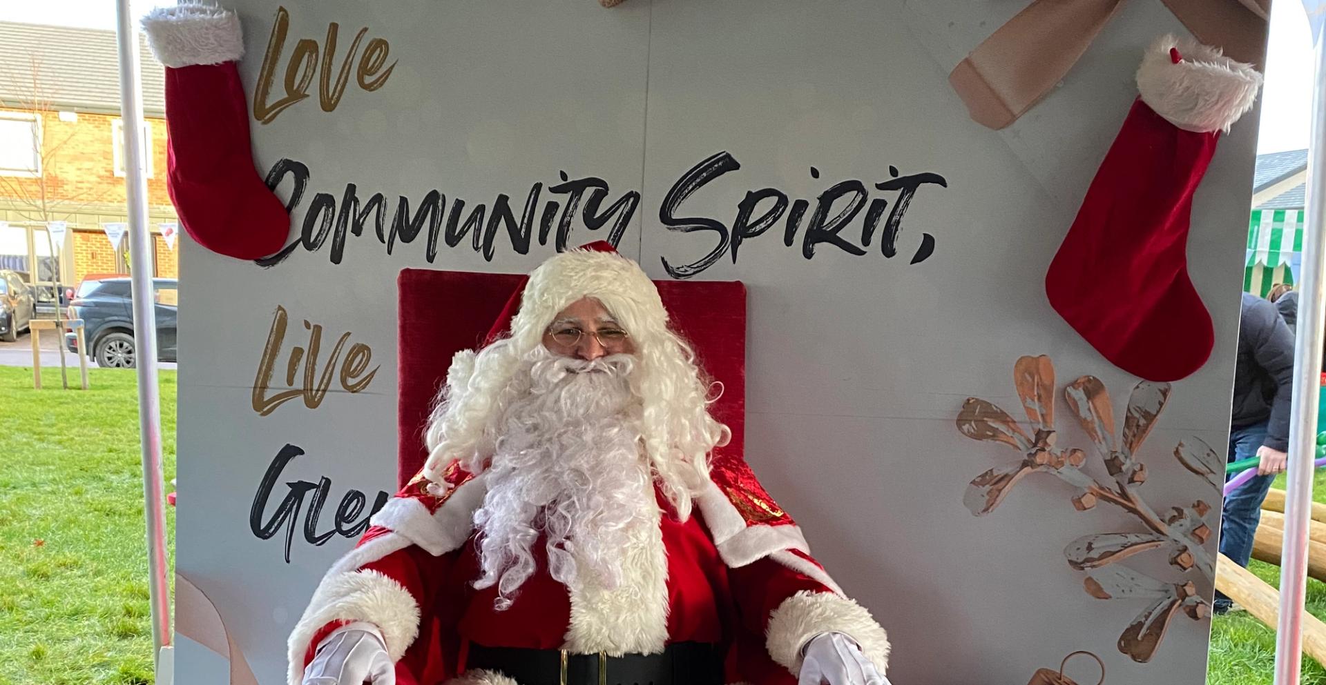 Barnhall Meadows Christmas Community event 