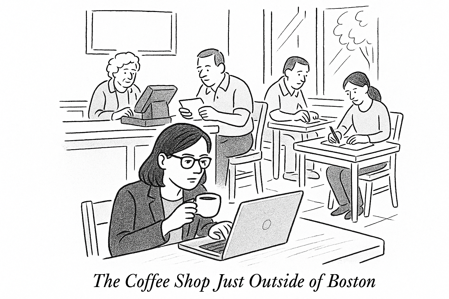 The Coffee Shop Just Outside of Boston