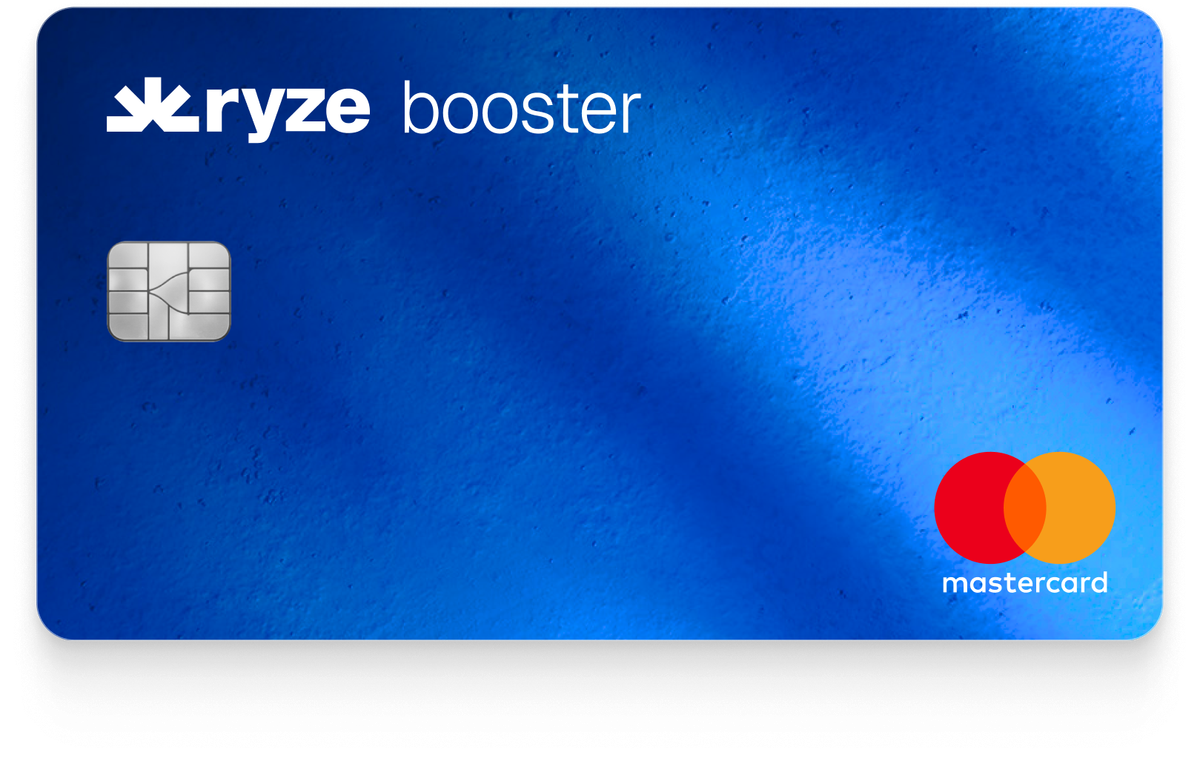 Ryze Booster Mastercard