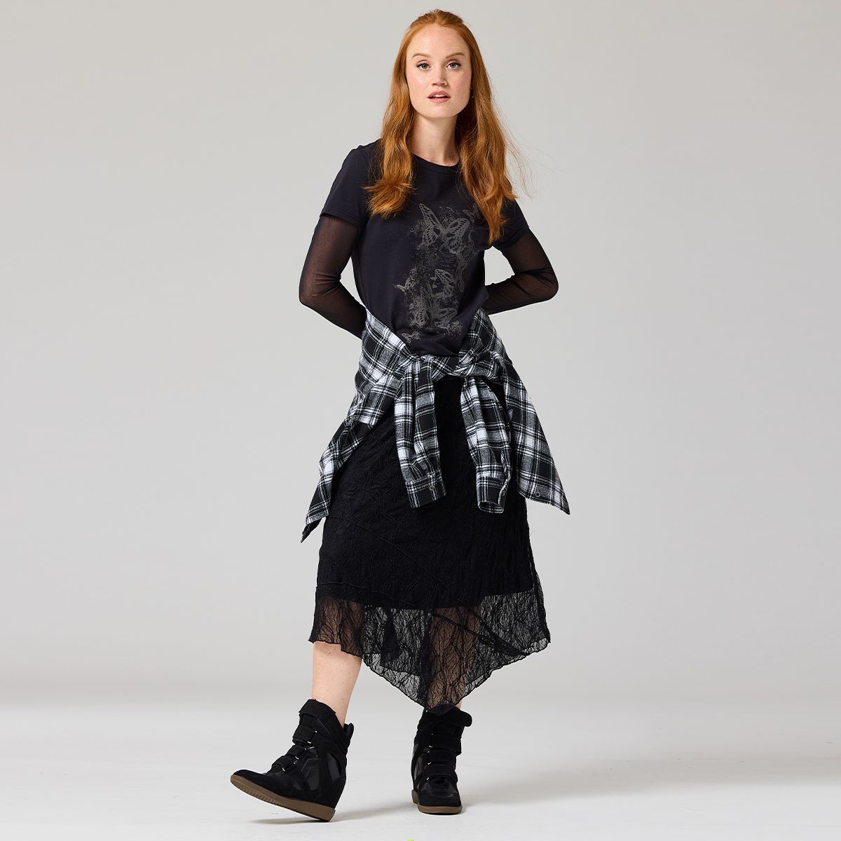 Everyday Edge Grunge Girl Fashion