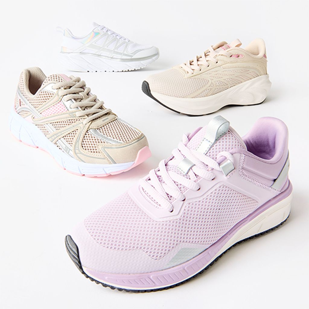 ladies sneakers each