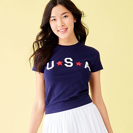 juniors americana t-shirts