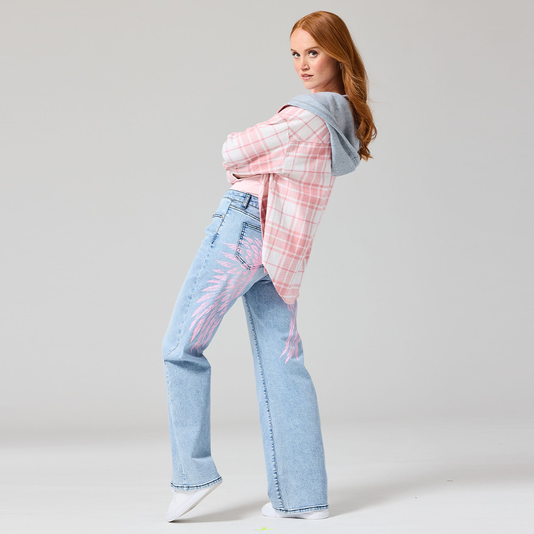 Pink Angels Girl Jeans