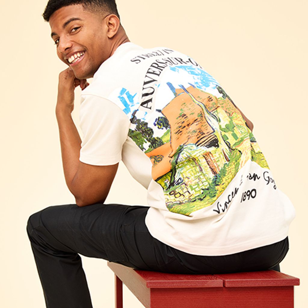 young mens graphic tee
