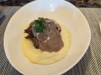Cola Braised Short Rib w/ Polenta