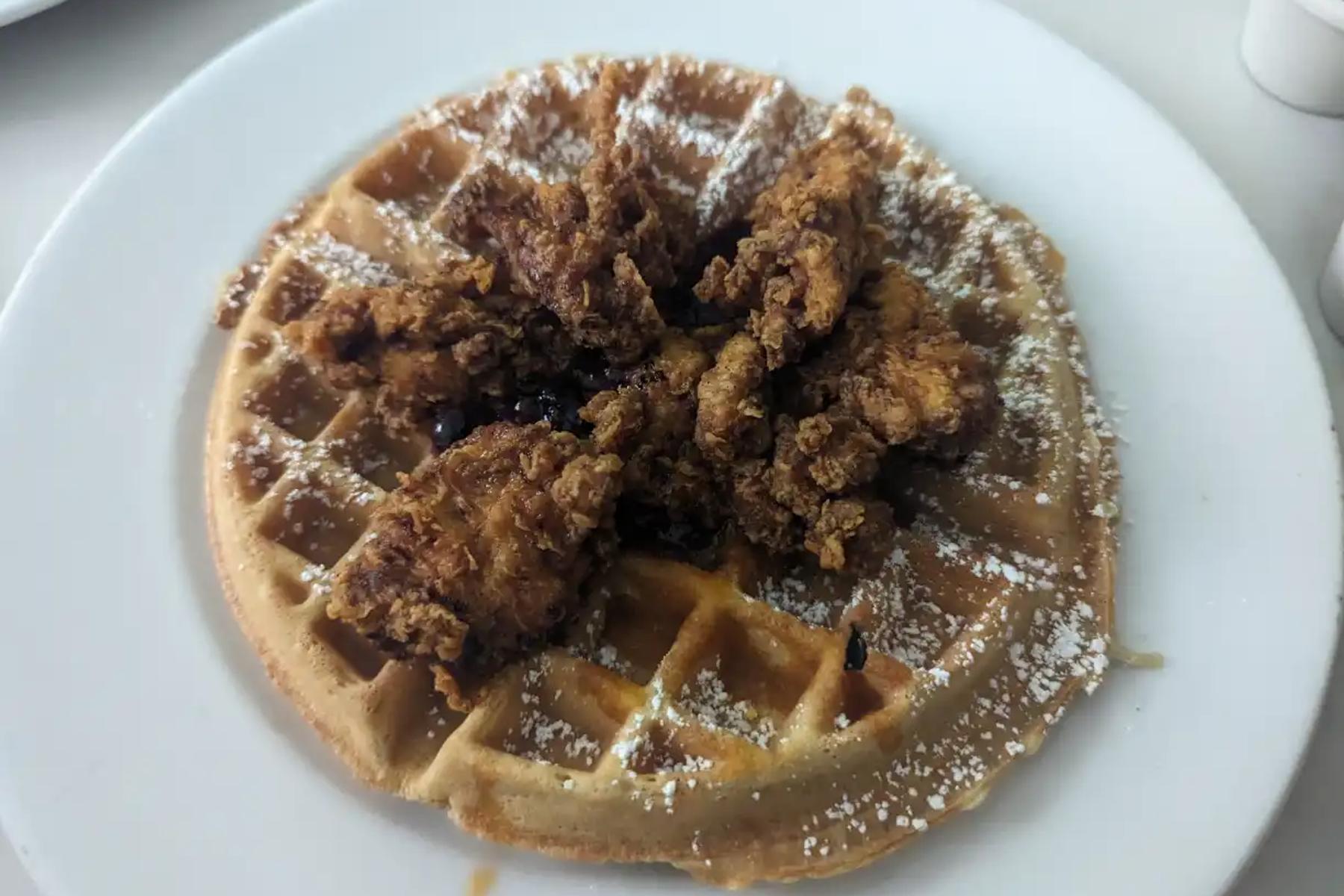 Chicken & Waffles ($20)