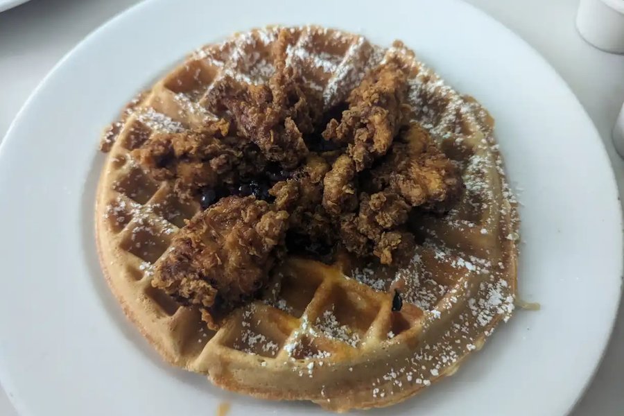 Chicken & Waffles ($20)