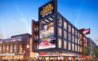 Little Caesars Arena exterior