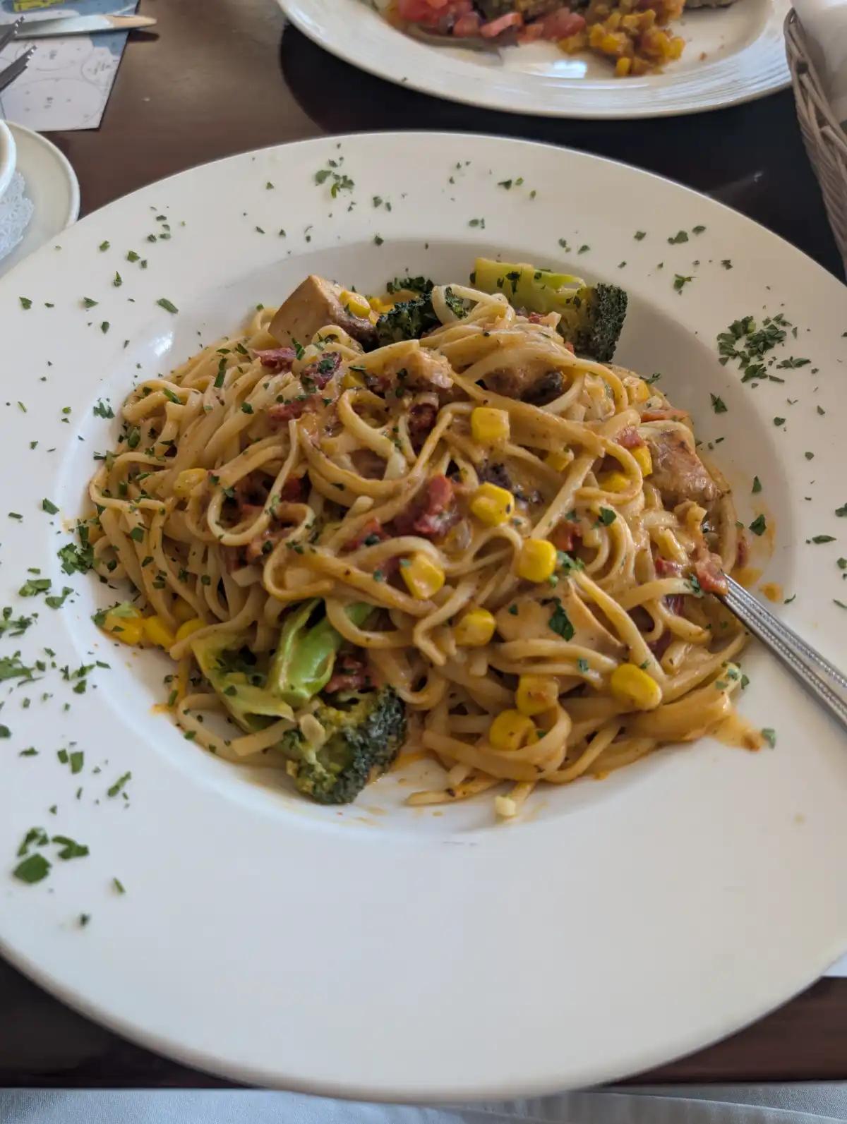 Blackened Chicken Linguine 