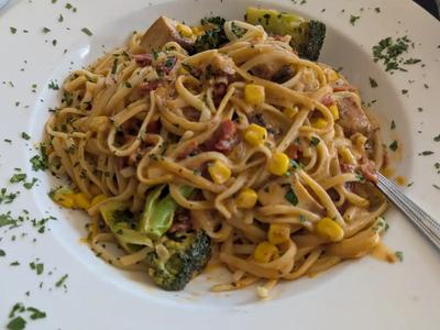 Blackened Chicken Linguine