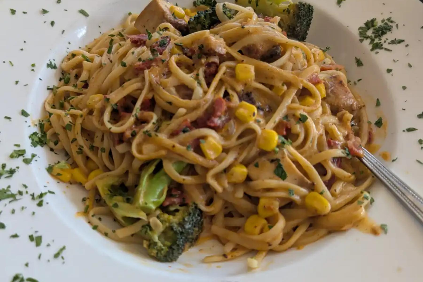 Blackened Chicken Linguine