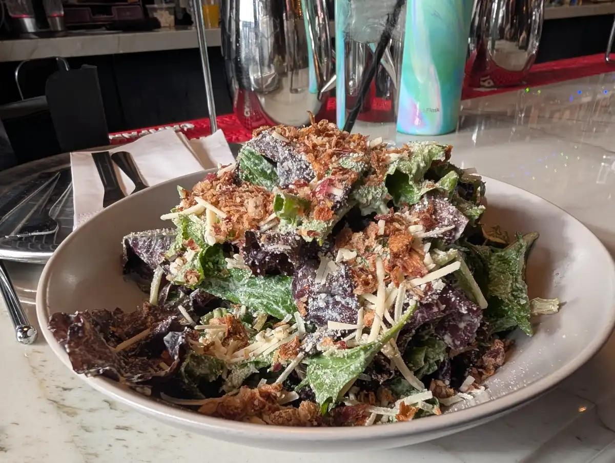 Cashew Caesar Salad ($9)