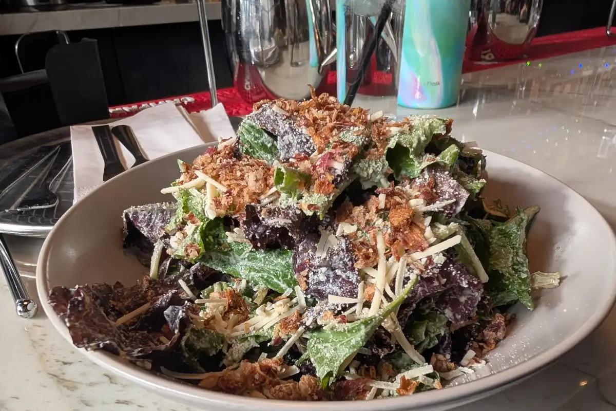 Cashew Caesar Salad ($9)
