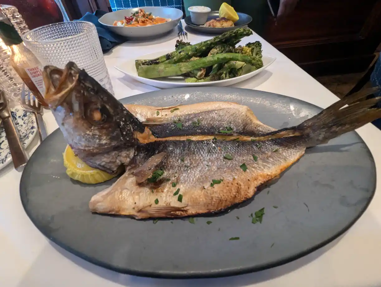 Branzino ($44)