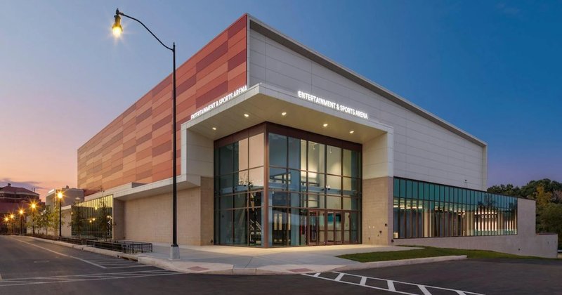 Entertainment and Sports Arena exterior