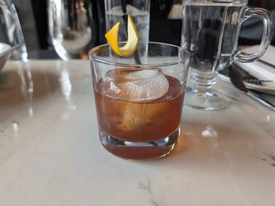 Maple Pecan Old Fashioned ($15)